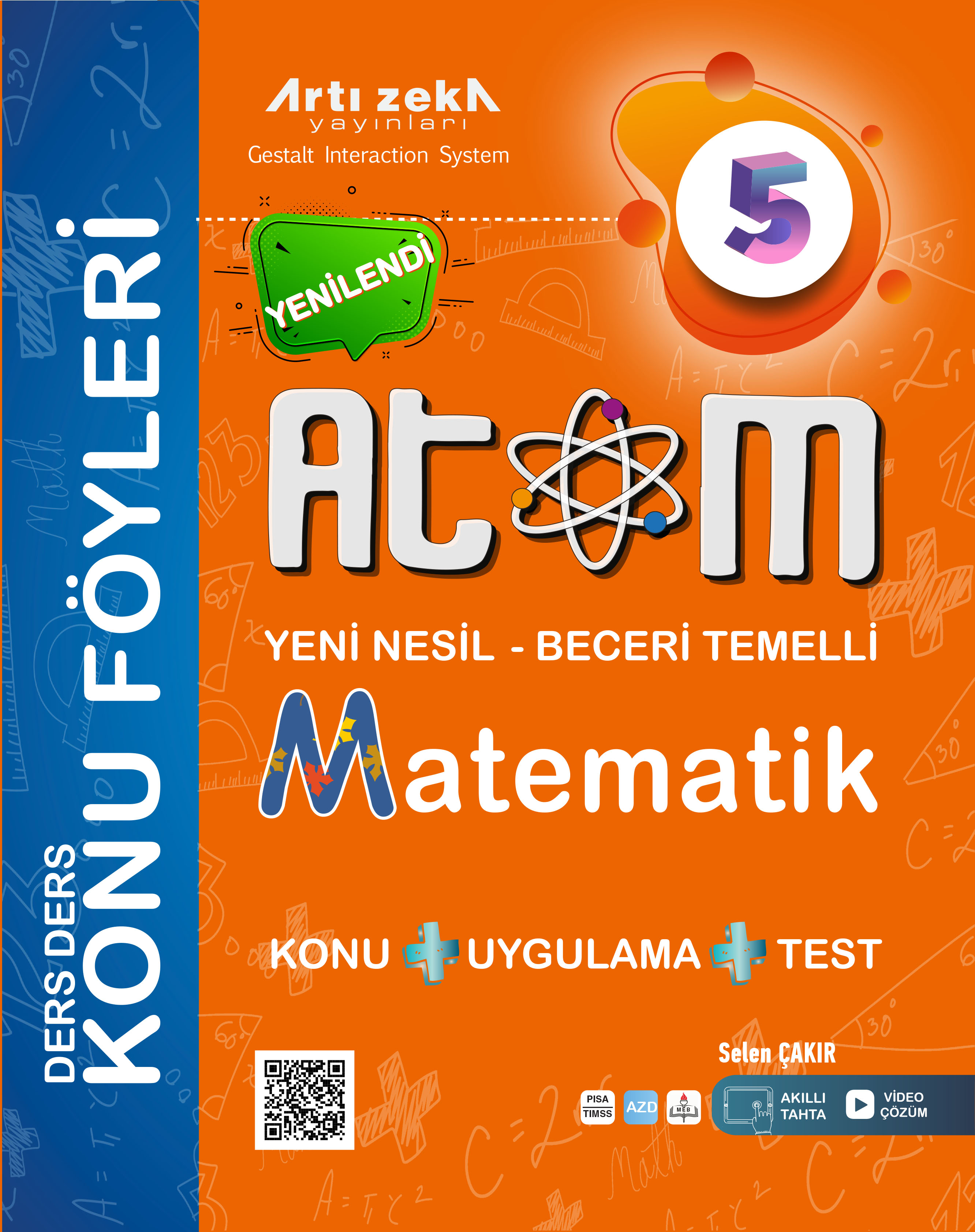 5. Sınıf Atom Beceri Temelli Matematik Konu Uygulama Seti (Föyler ...